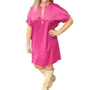 NEW CARYN LAWN betsy dress in punch